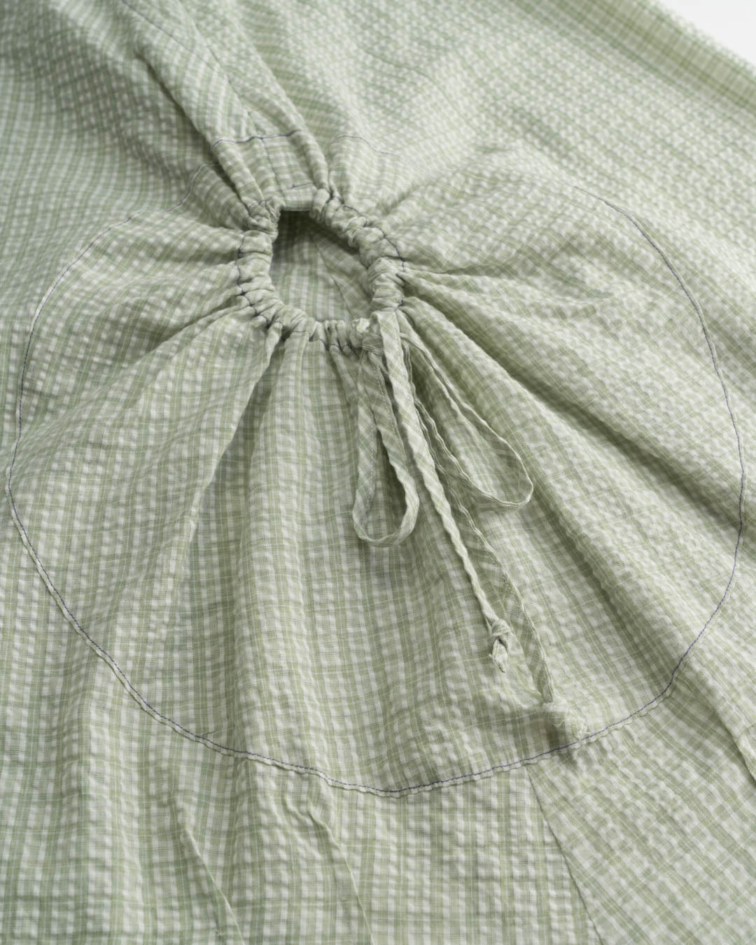 SEERSUCKER POCKET SKIRT