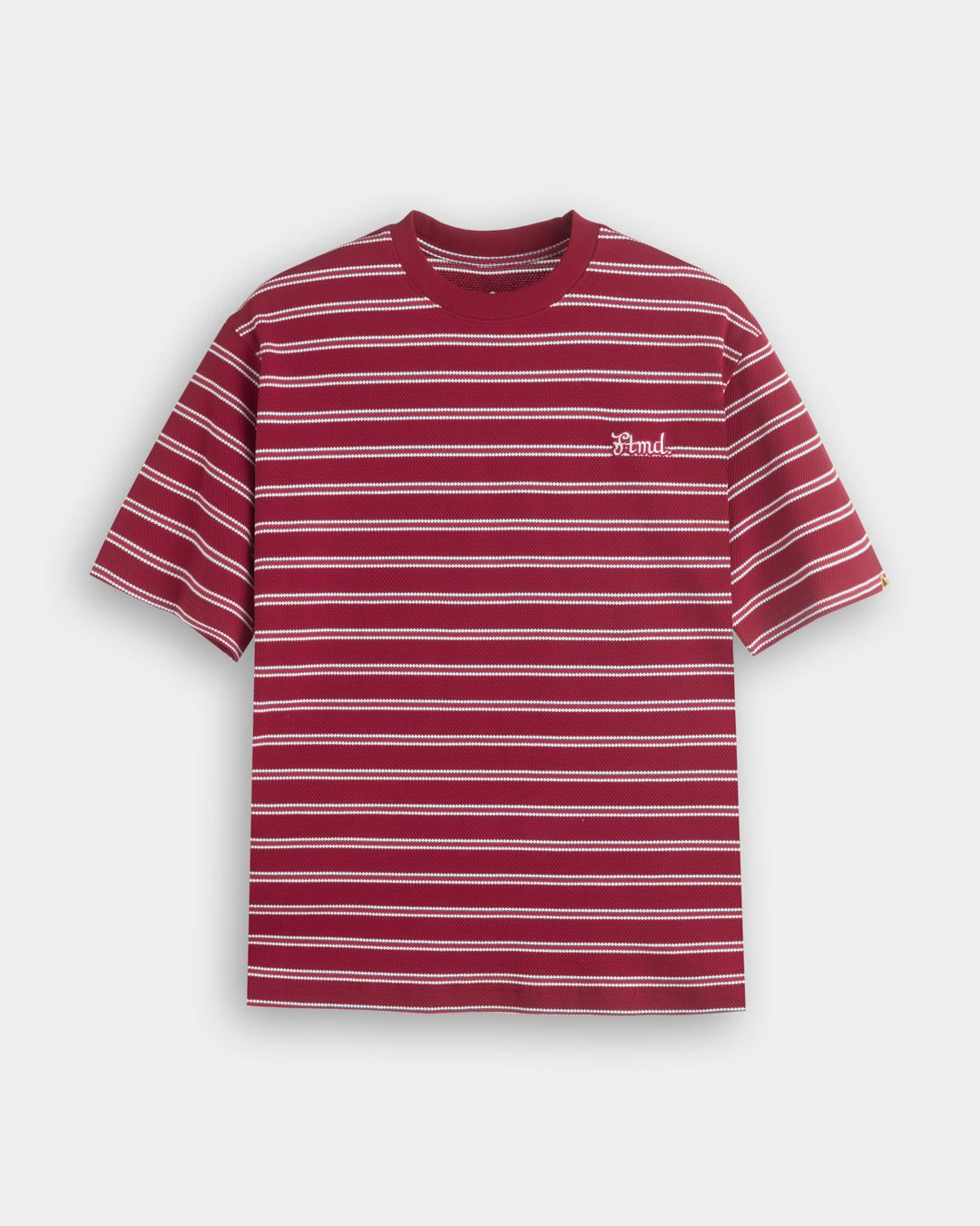 TEXTURED STRIPED TEE