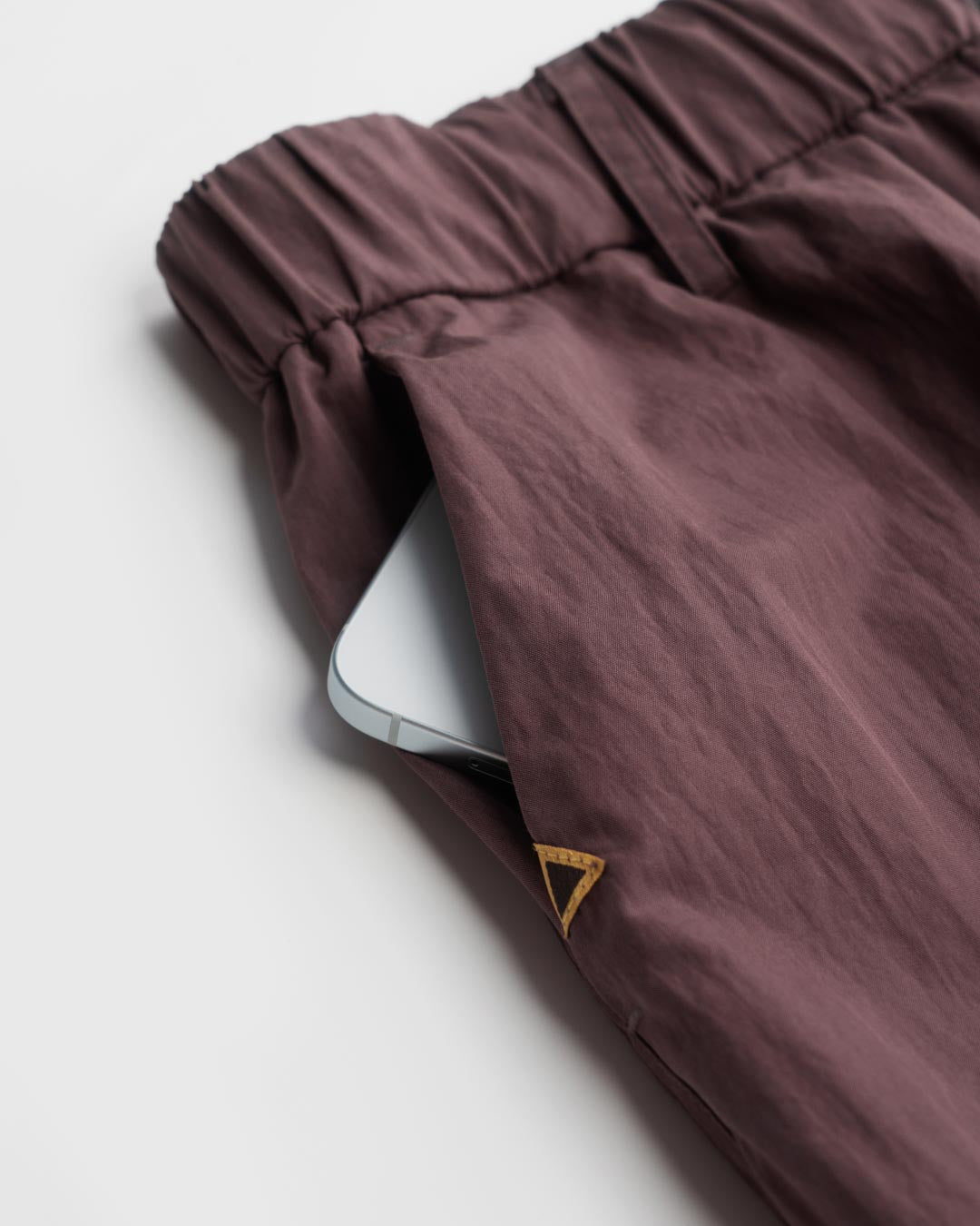 DRAWSTRING POCKET OVER PANTS
