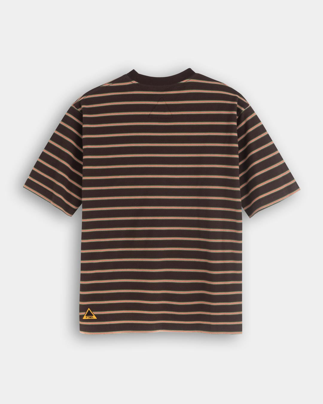 TEXTURED STRIPED TEE