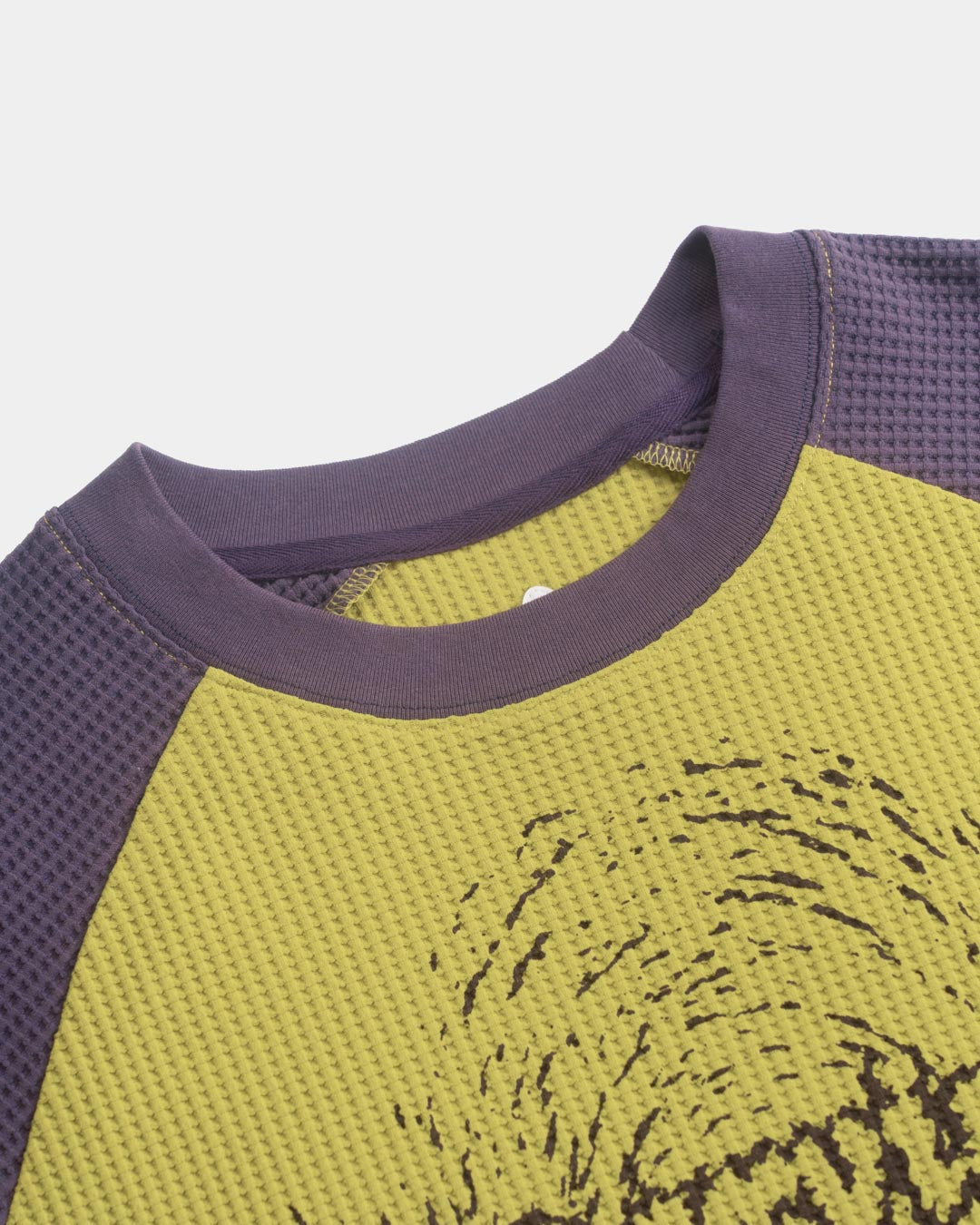 SERVICE YOUR SOLITUDE L/S WAFFLE TEE