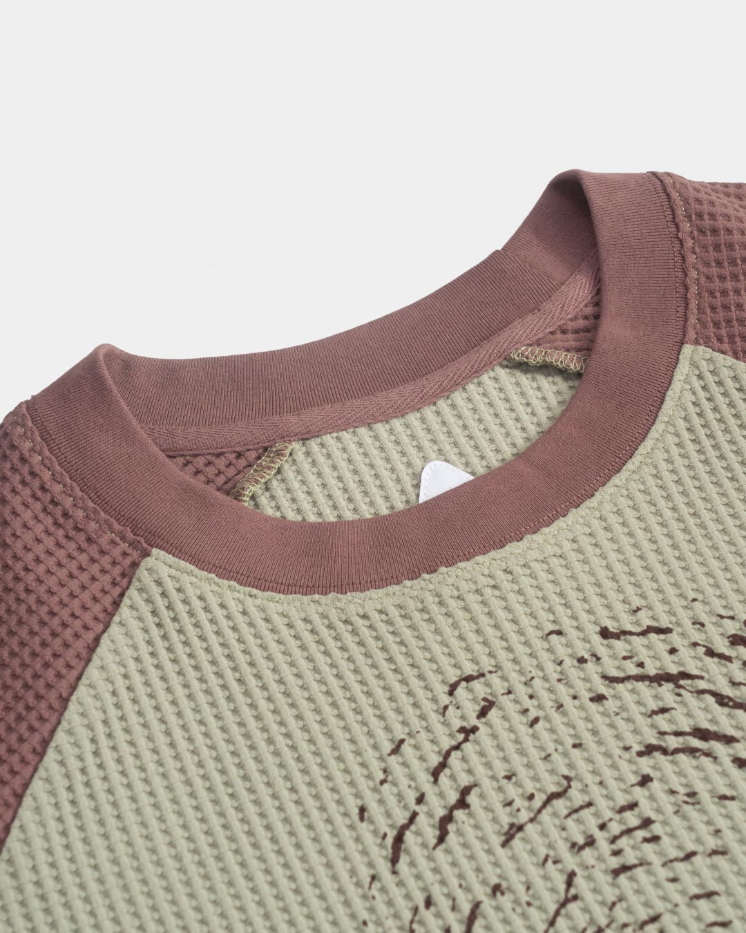 SERVICE YOUR SOLITUDE L/S WAFFLE TEE