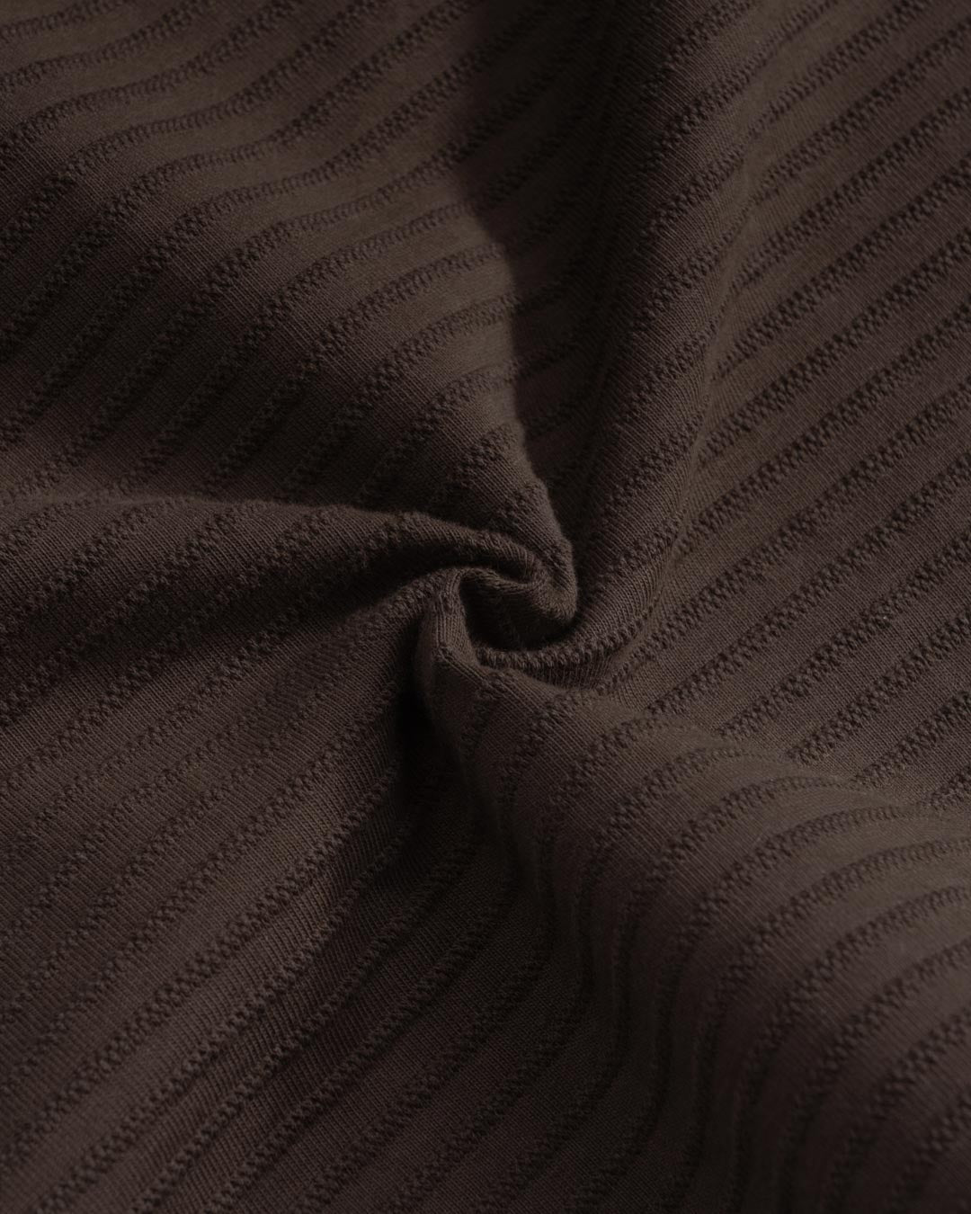 TEXTURED STRIPED L/S TEE