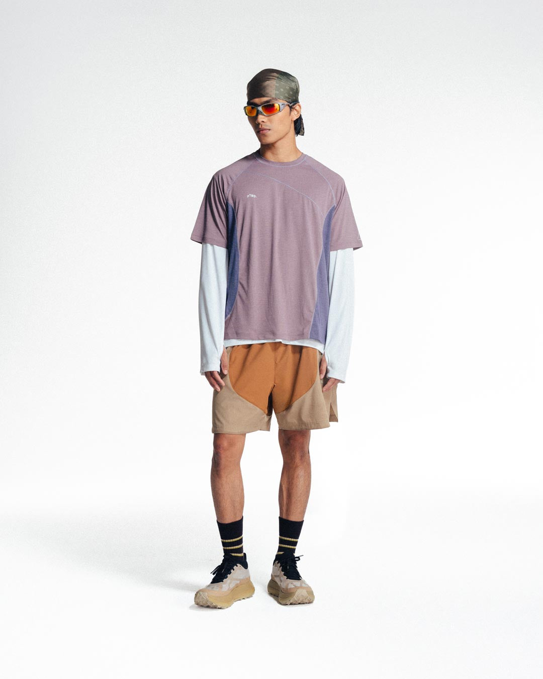 DELTA01_TWO-TONE SHORTS