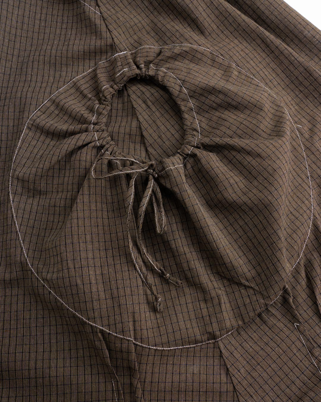 DRAWSTRING POCKET SKIRT