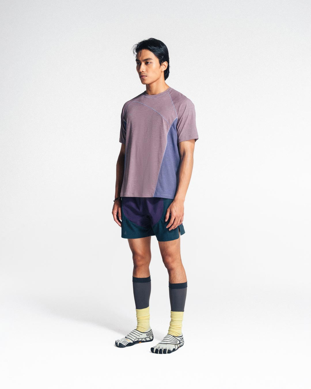 DELTA01_TWO-TONE SHORTS