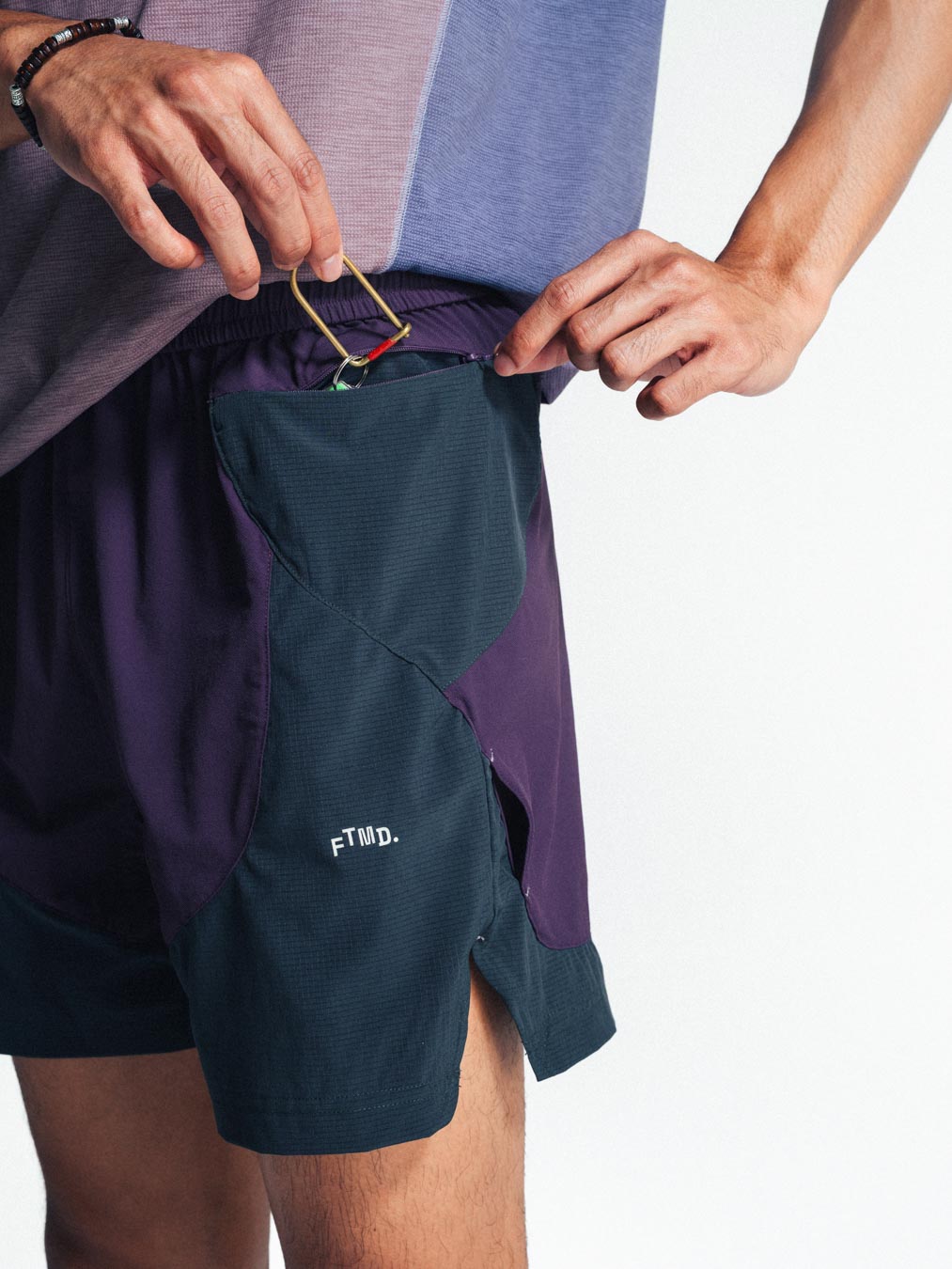DELTA01_TWO-TONE SHORTS