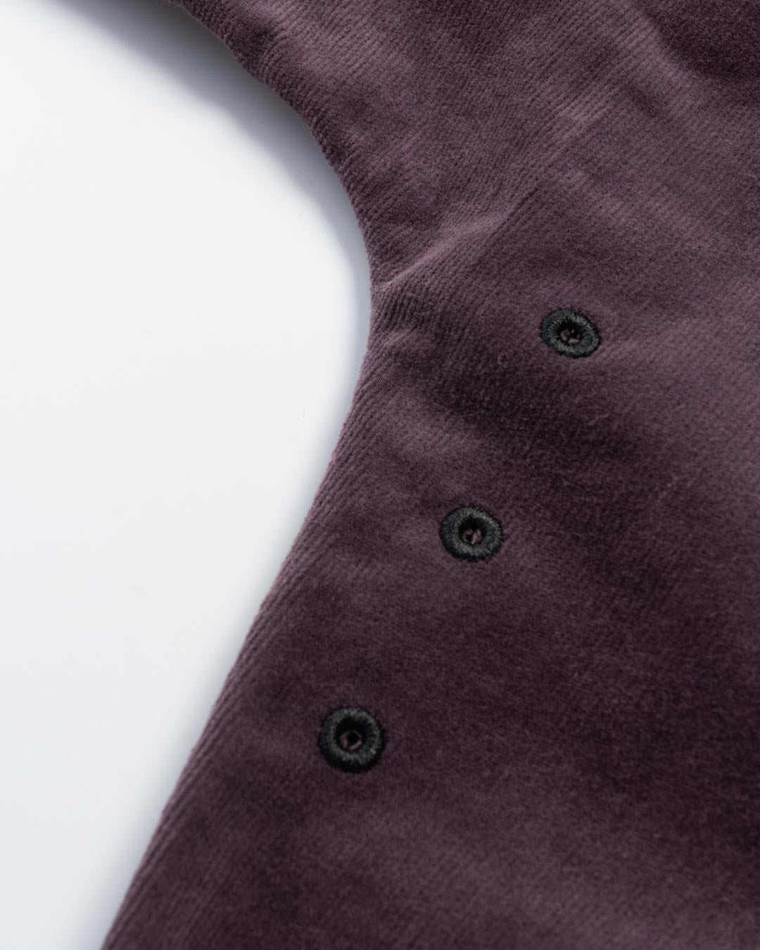 CORDUROY HOODED ZIP JACKET