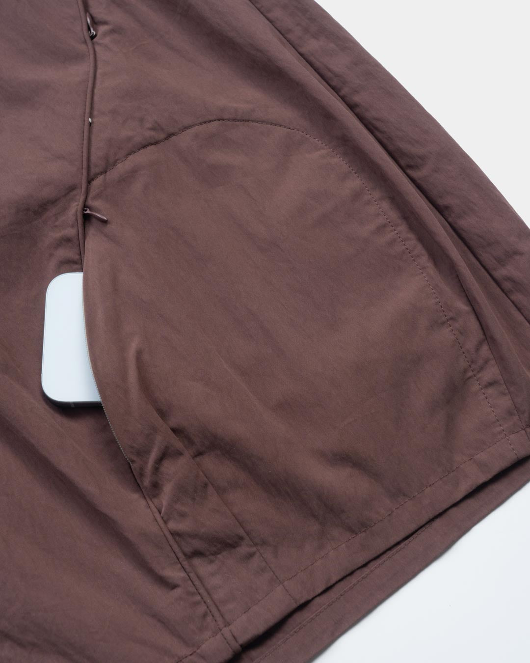 DUAL-ZIP POCKET SHORTS