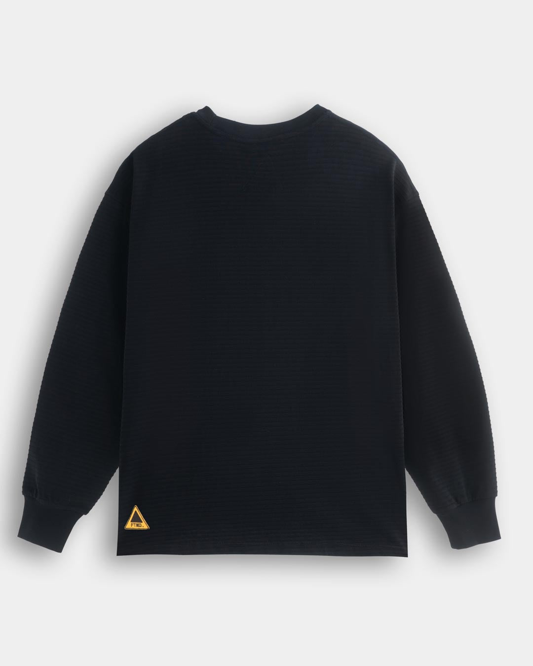 TEXTURED STRIPED L/S TEE