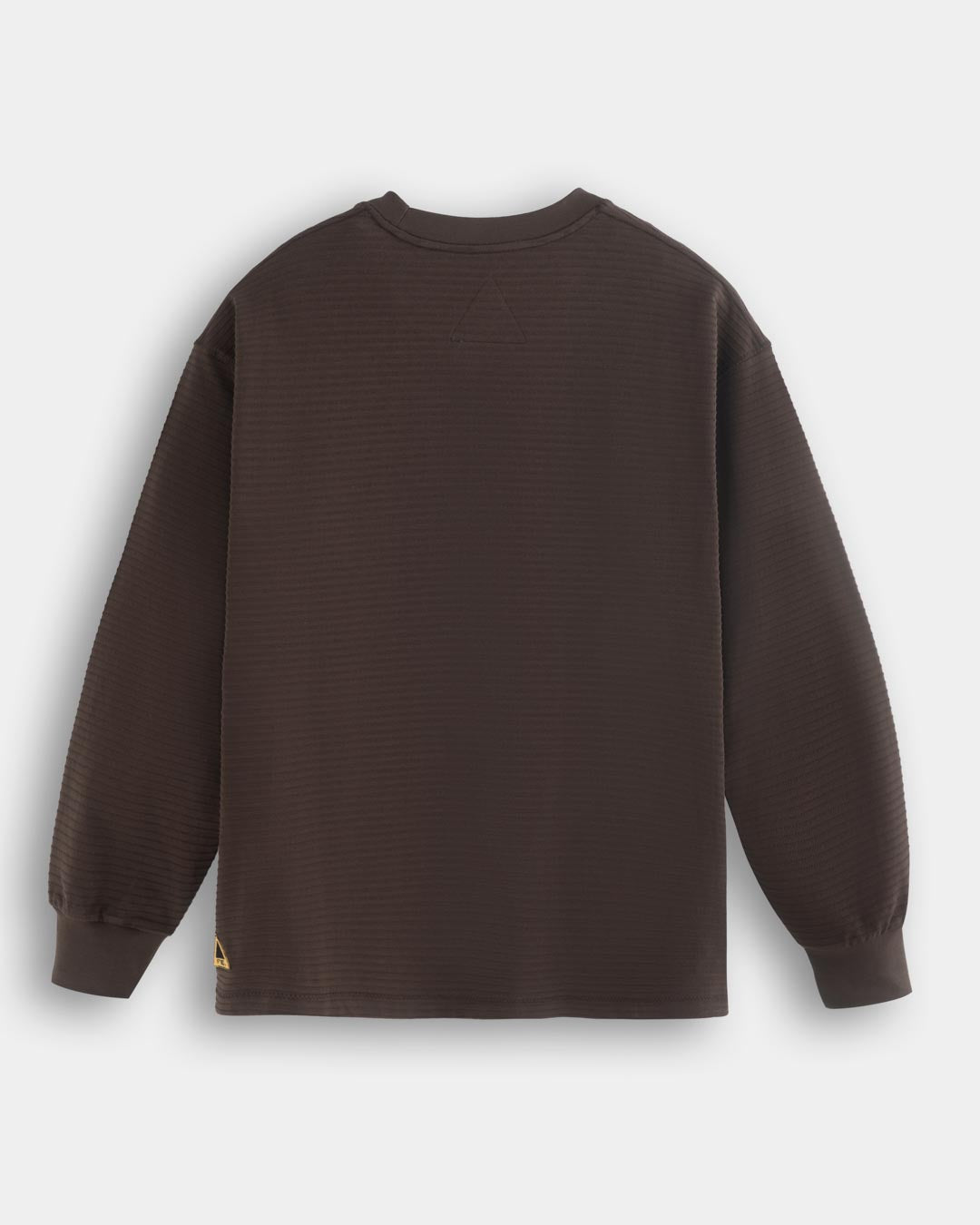 TEXTURED STRIPED L/S TEE