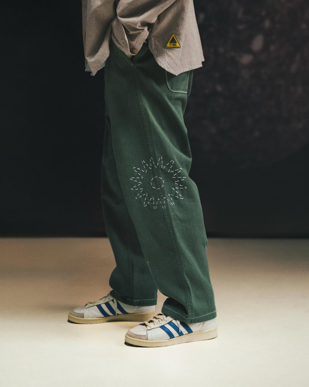 SOLAR DENIM TROOPER PANTS