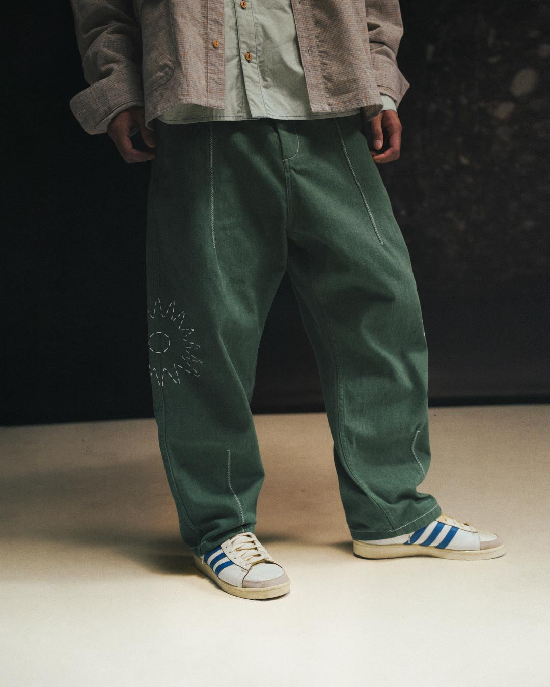 SOLAR DENIM TROOPER PANTS