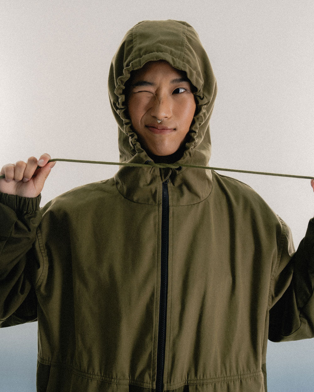 TWO-TONE HOODED JACKET – Futuremade Studio (FTMD.)