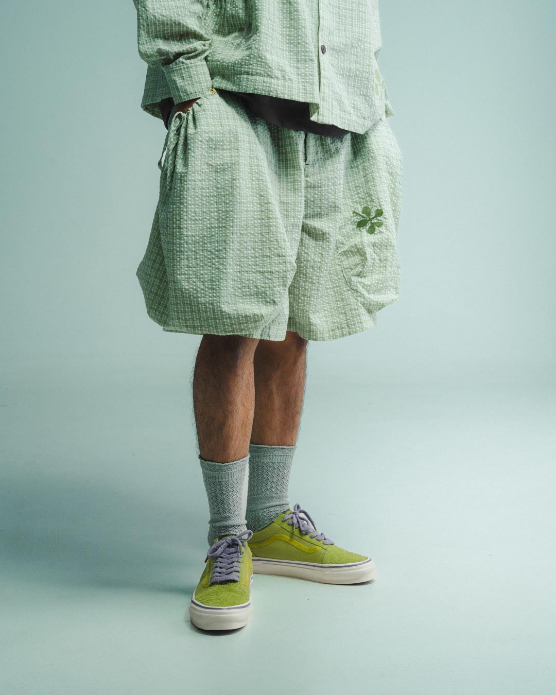 SEERSUCKER SUMMER SHORTS