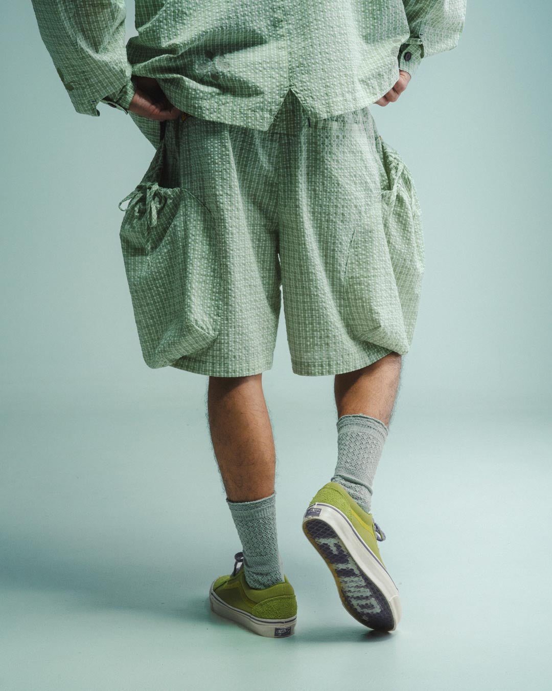 SEERSUCKER SUMMER SHORTS