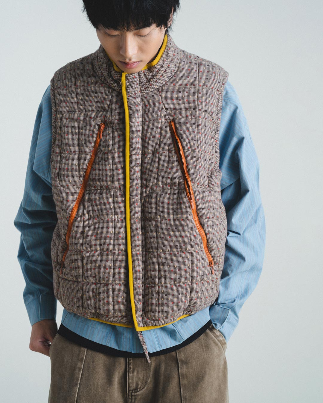 DUAL-ZIP PADDED VEST