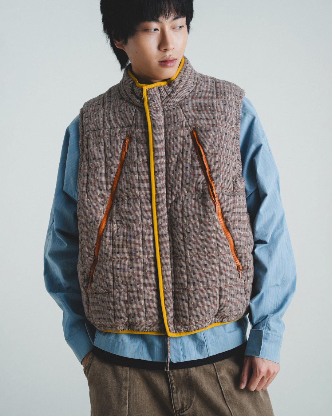 DUAL-ZIP PADDED VEST