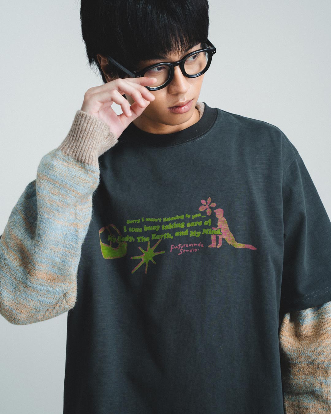 MIND OVER NOISE SLUB TEE