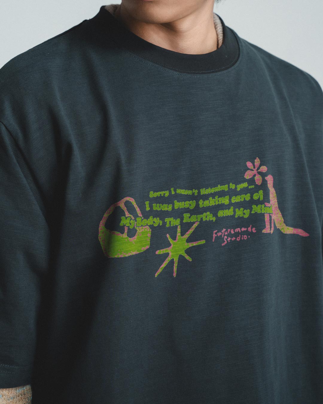 MIND OVER NOISE SLUB TEE
