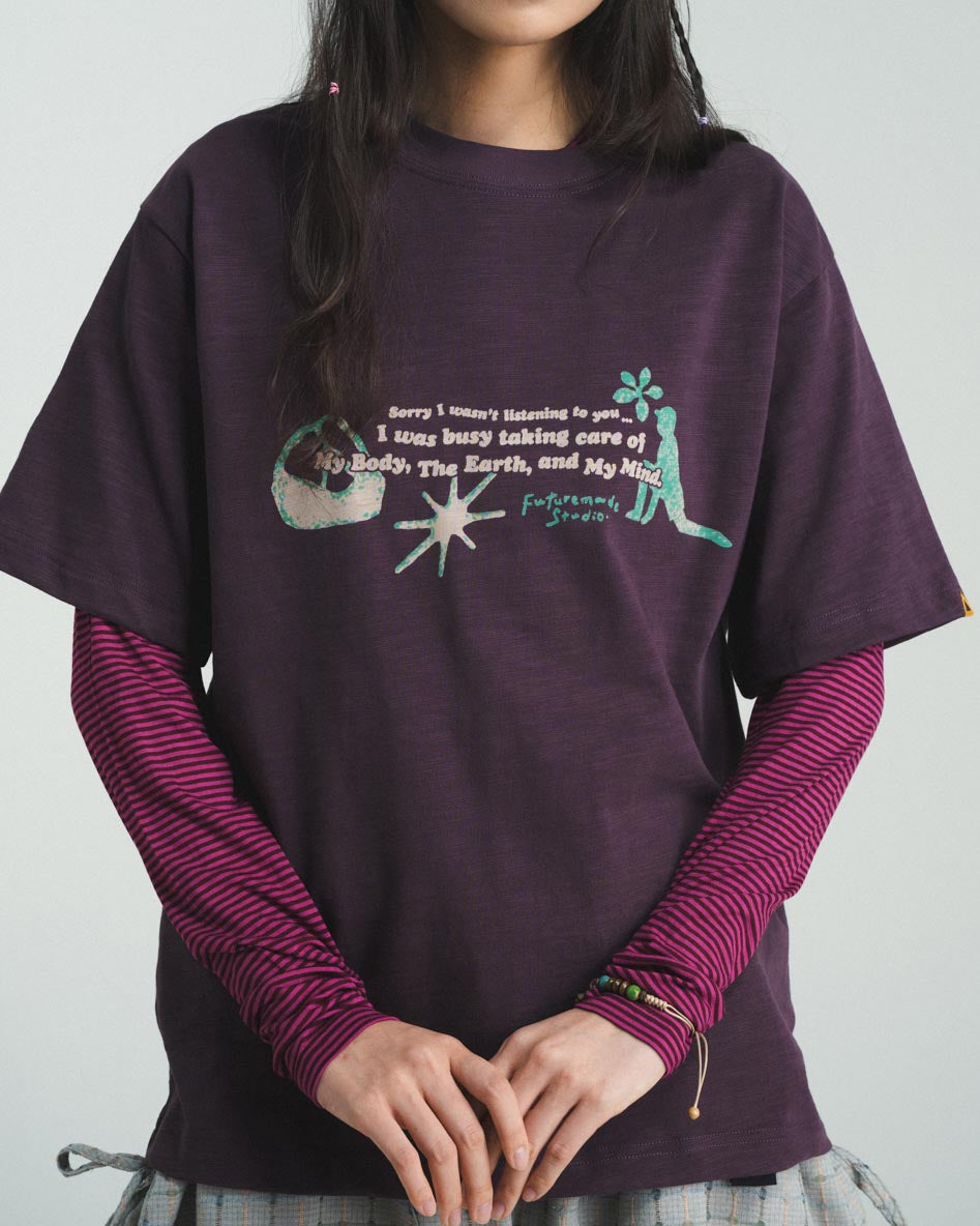 MIND OVER NOISE SLUB TEE