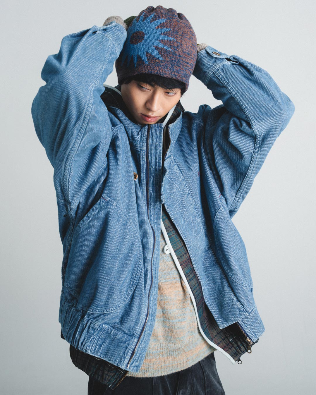 EVERWARM KNITTED BEANIE/NECK WARMER