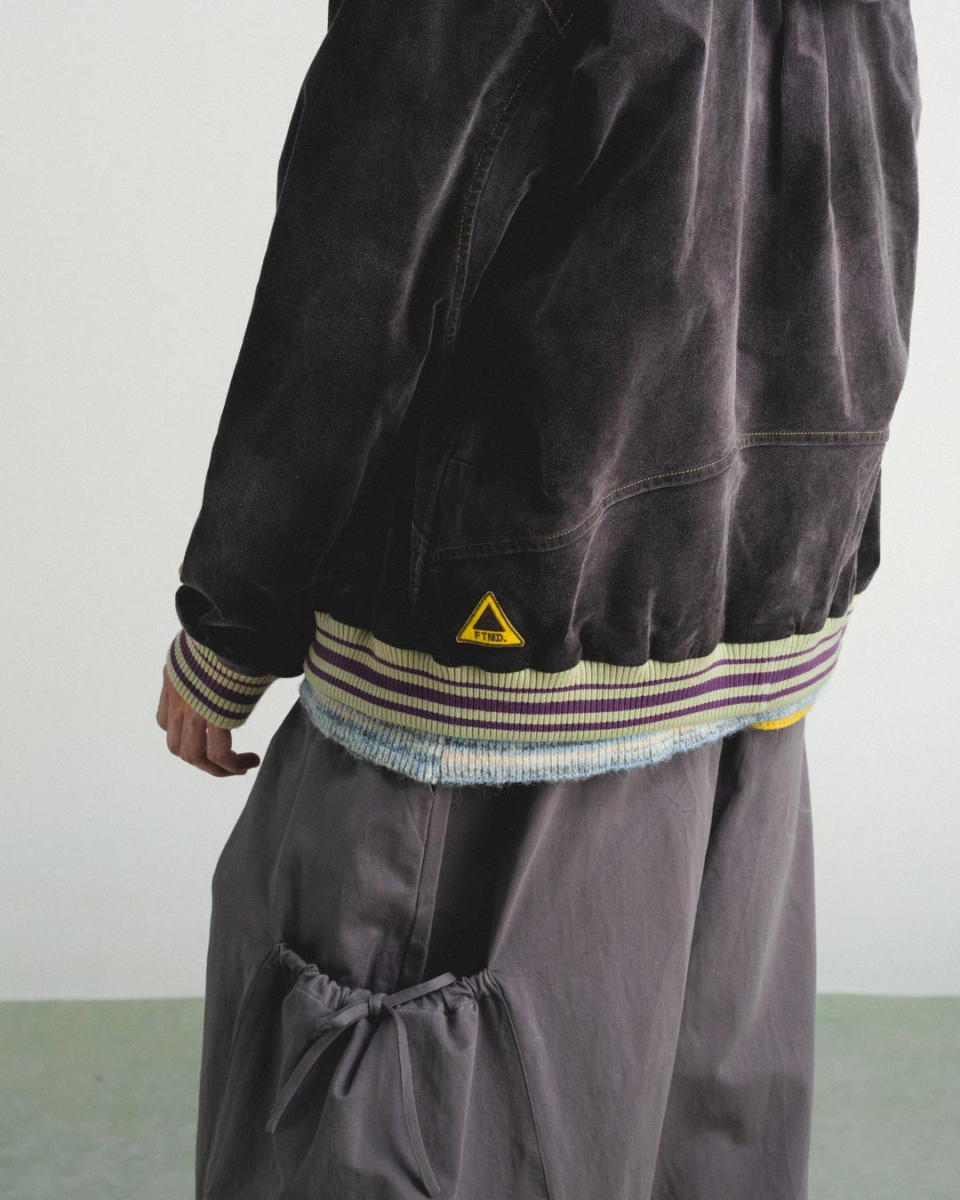 CORDUROY HOODED ZIP JACKET
