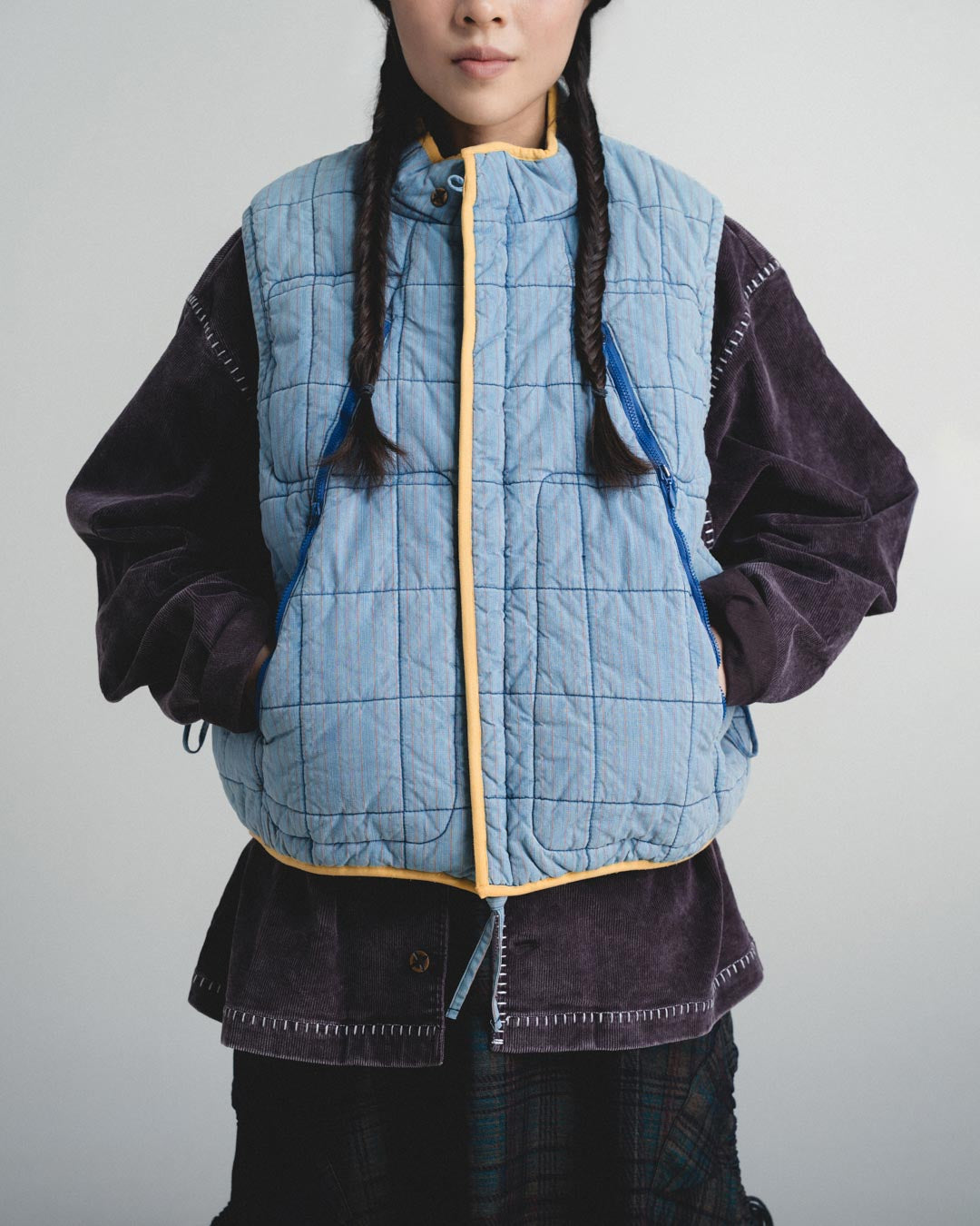 DUAL-ZIP PADDED VEST
