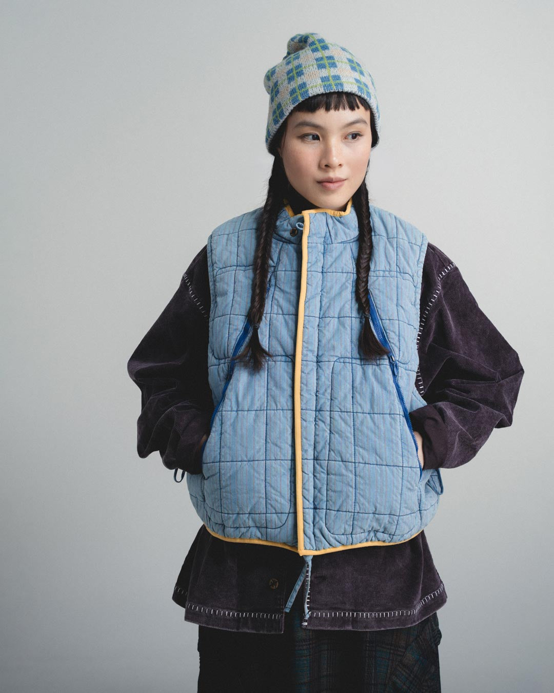 DUAL-ZIP PADDED VEST