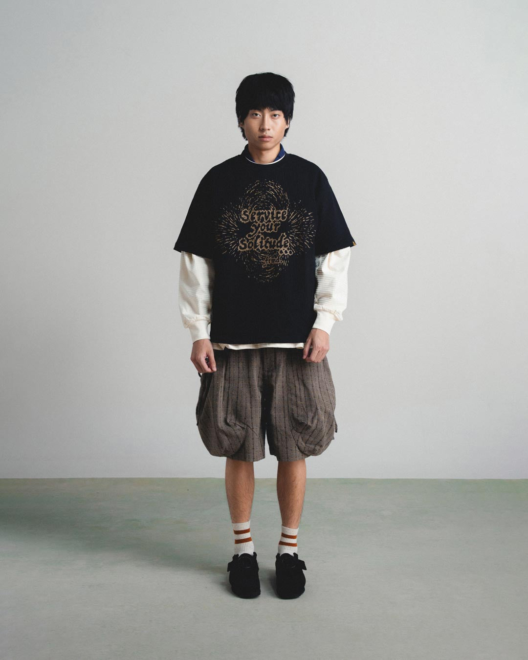 SERVICE YOUR SOLITUDE WAFFLE TEE