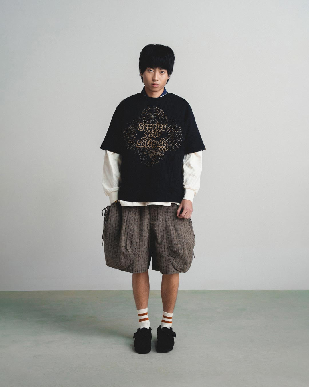 DRAWSTRING POCKET SHORTS