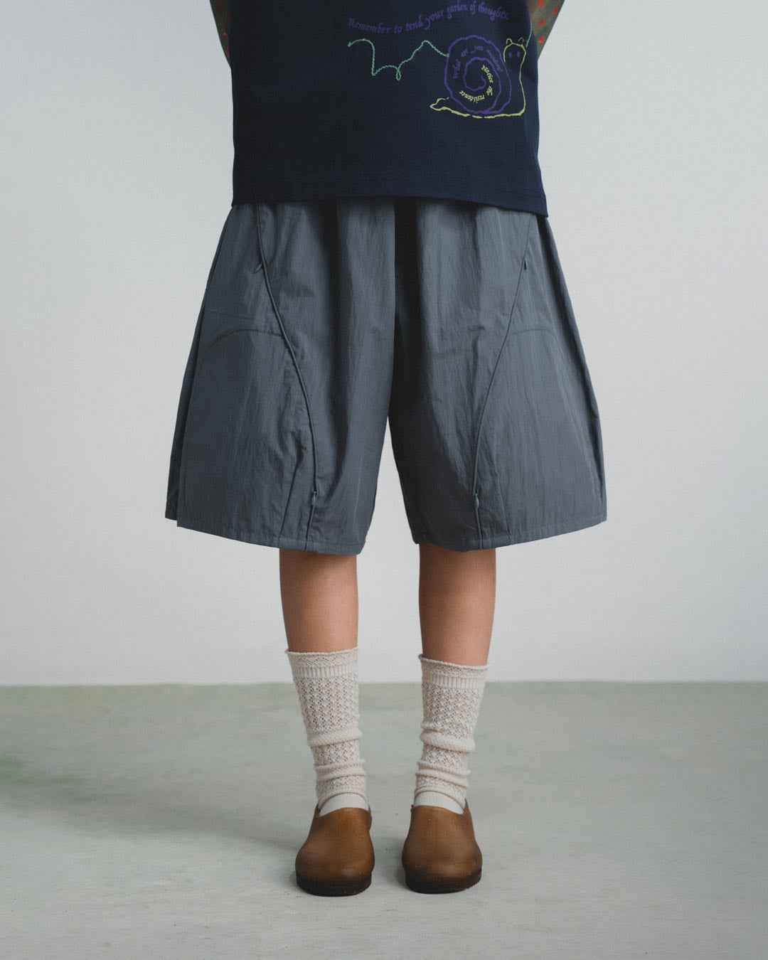 DUAL-ZIP POCKET SHORTS