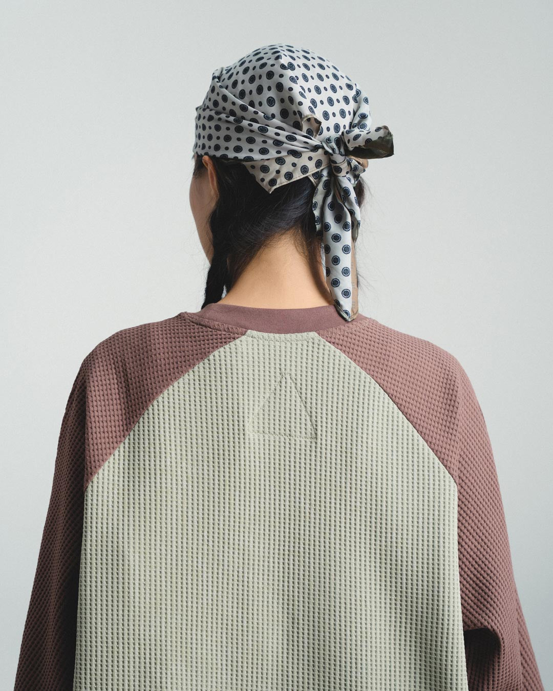 SERVICE YOUR SOLITUDE L/S WAFFLE TEE