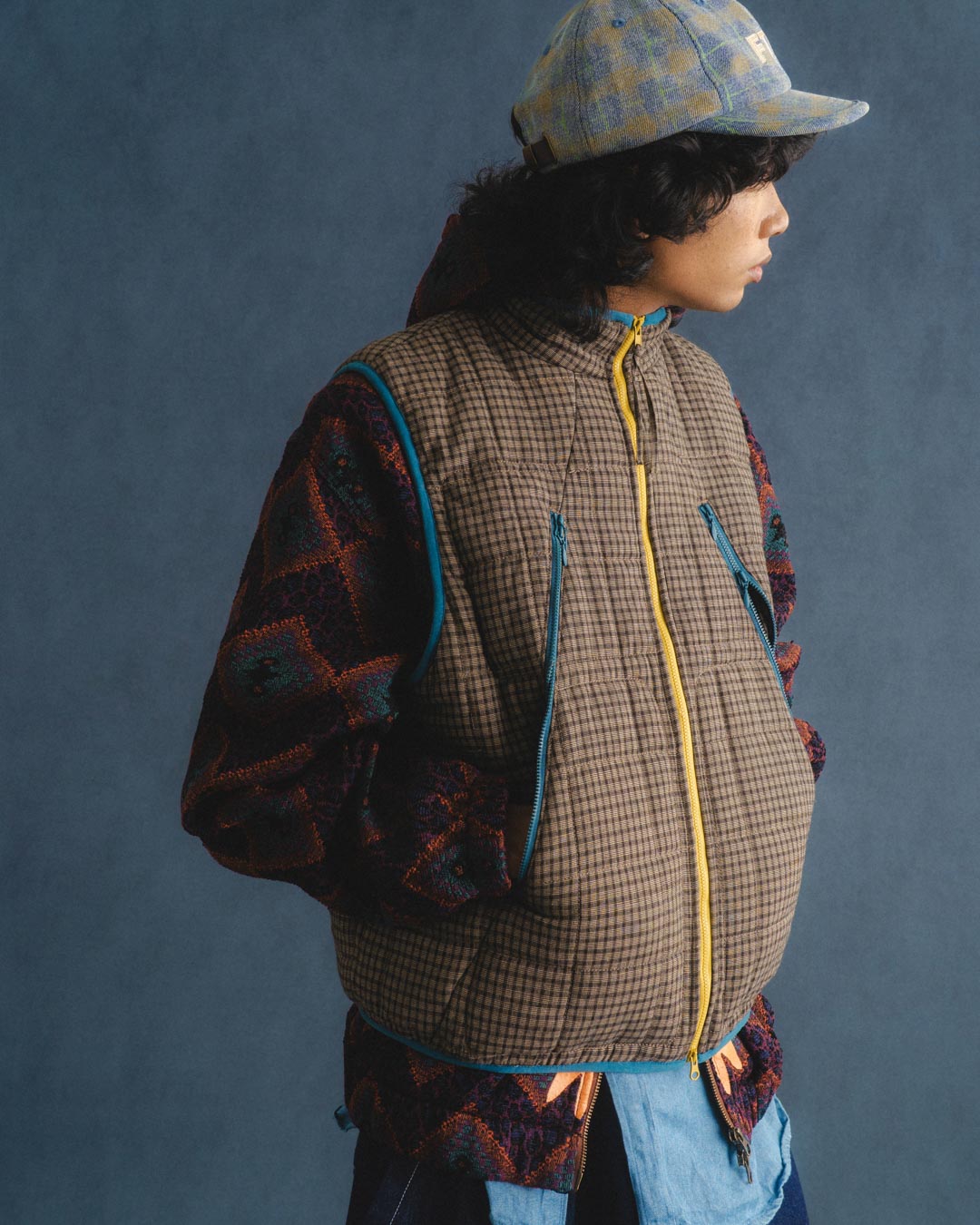 DUAL-ZIP PADDED VEST