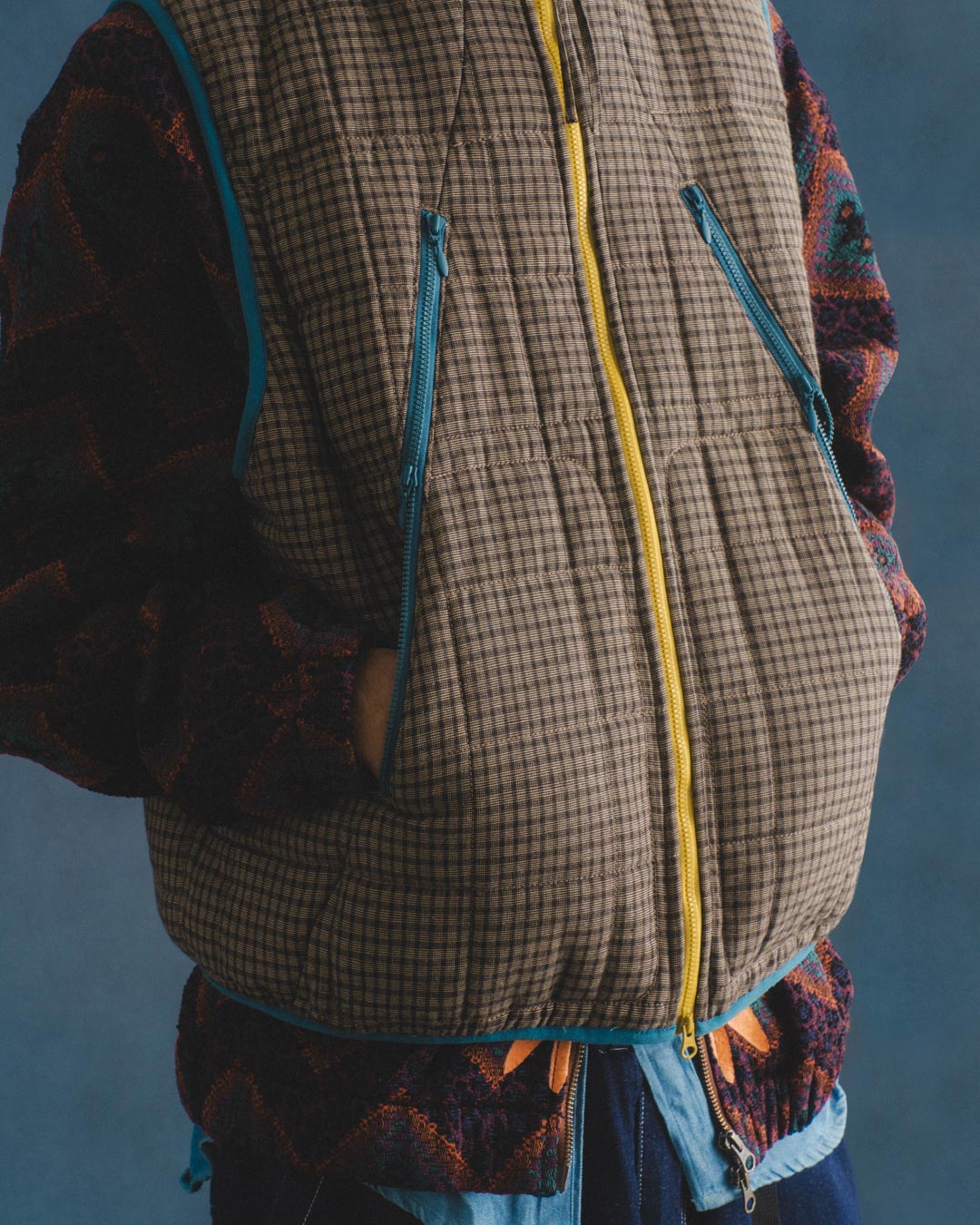 DUAL-ZIP PADDED VEST