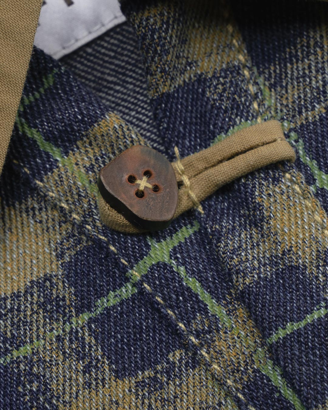 CHEQUERED L/S PULLOVER