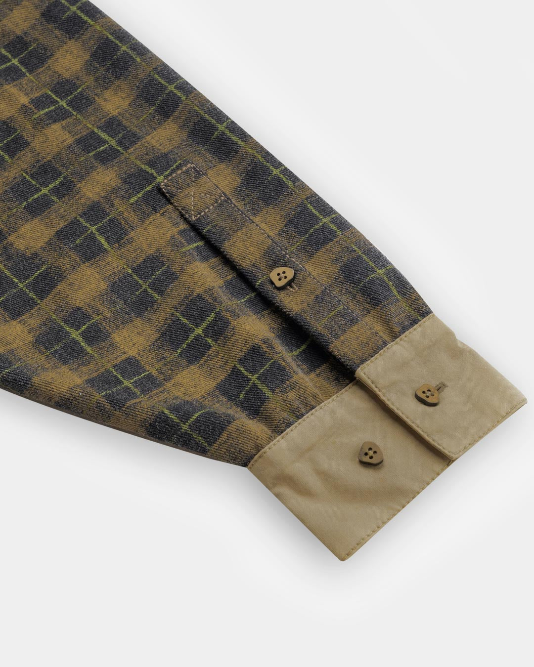 CHEQUERED L/S PULLOVER