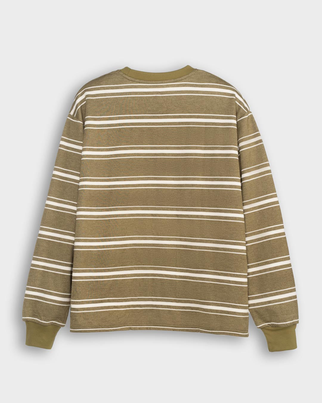 TEXTURED STRIPE L/S TEE
