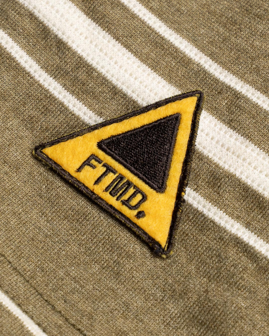 TEXTURED STRIPE L/S TEE