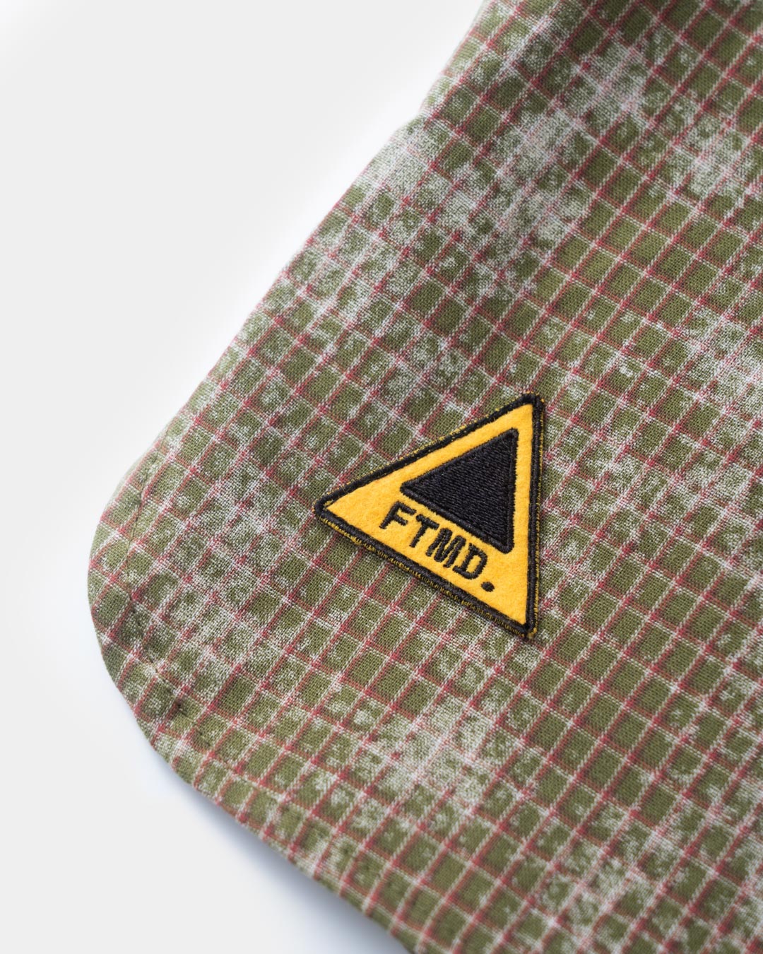 WASHED PLAID L/S SHIRT