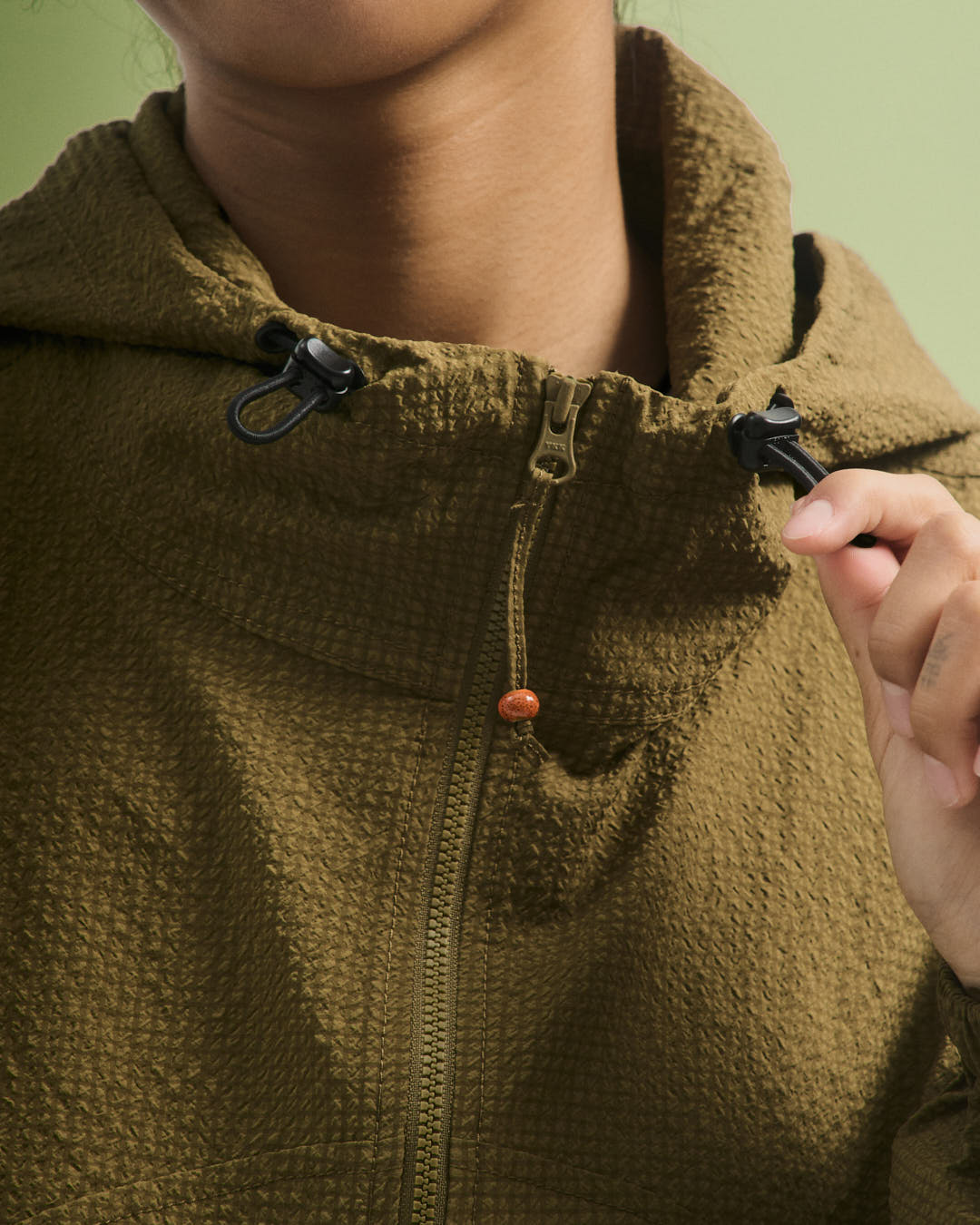 WATER-REPELLENT PACKABLE PARKA