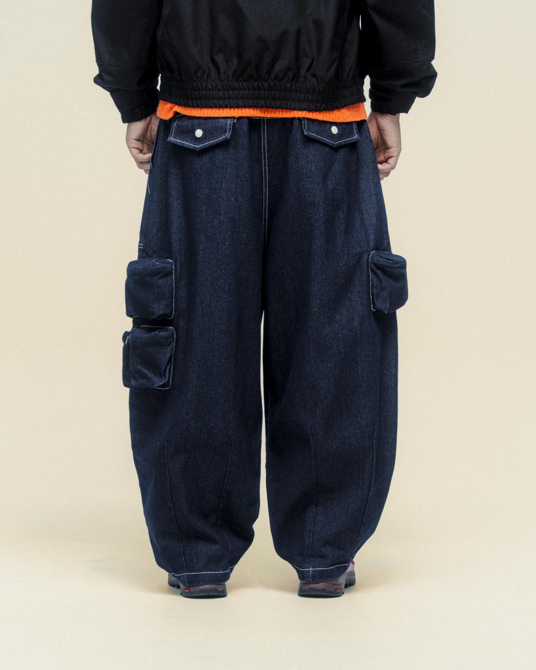 DENIM CARGO OVER PANTS – Futuremade Studio (FTMD.)
