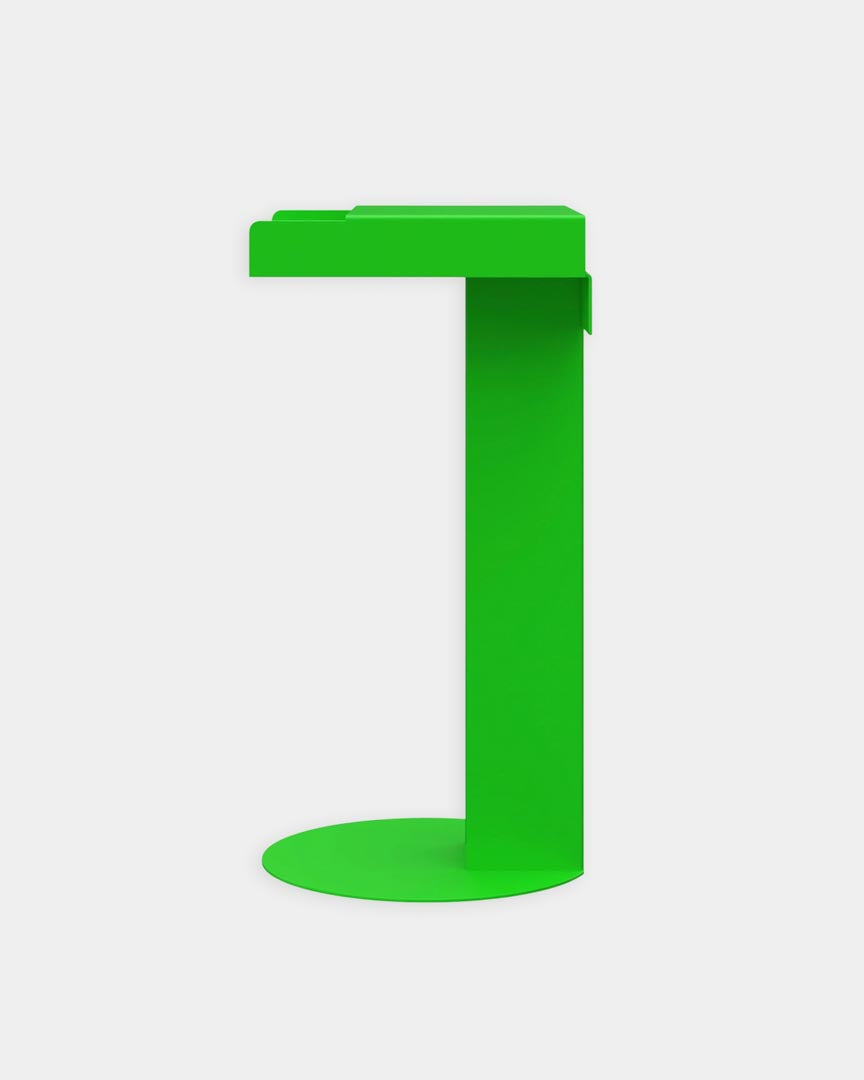 NEW TENDENCY - META SIDE TABLE (LUMINOUS GREEN)