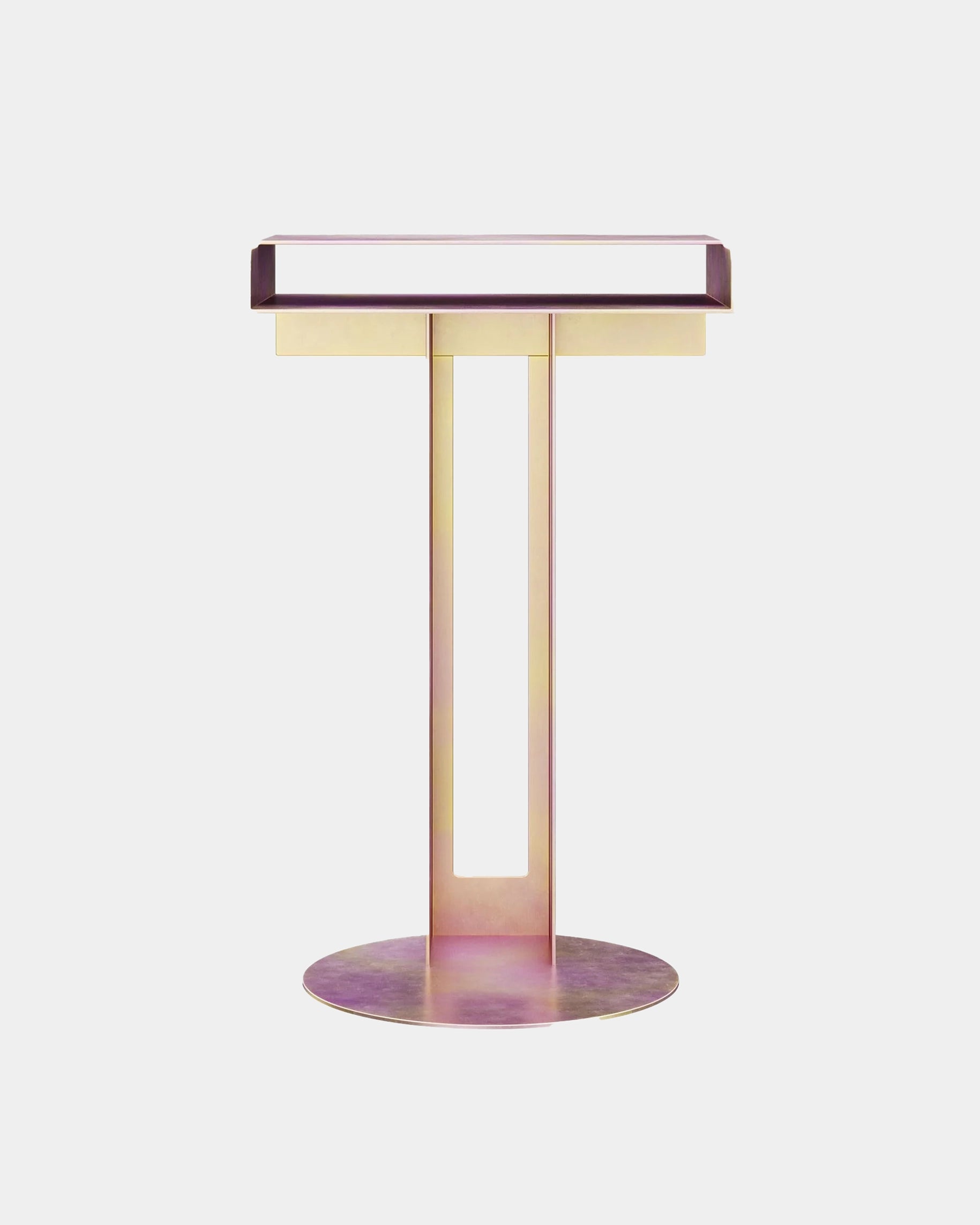 NEW TENDENCY - META SIDE TABLE (YELLOW-CHROMATE)