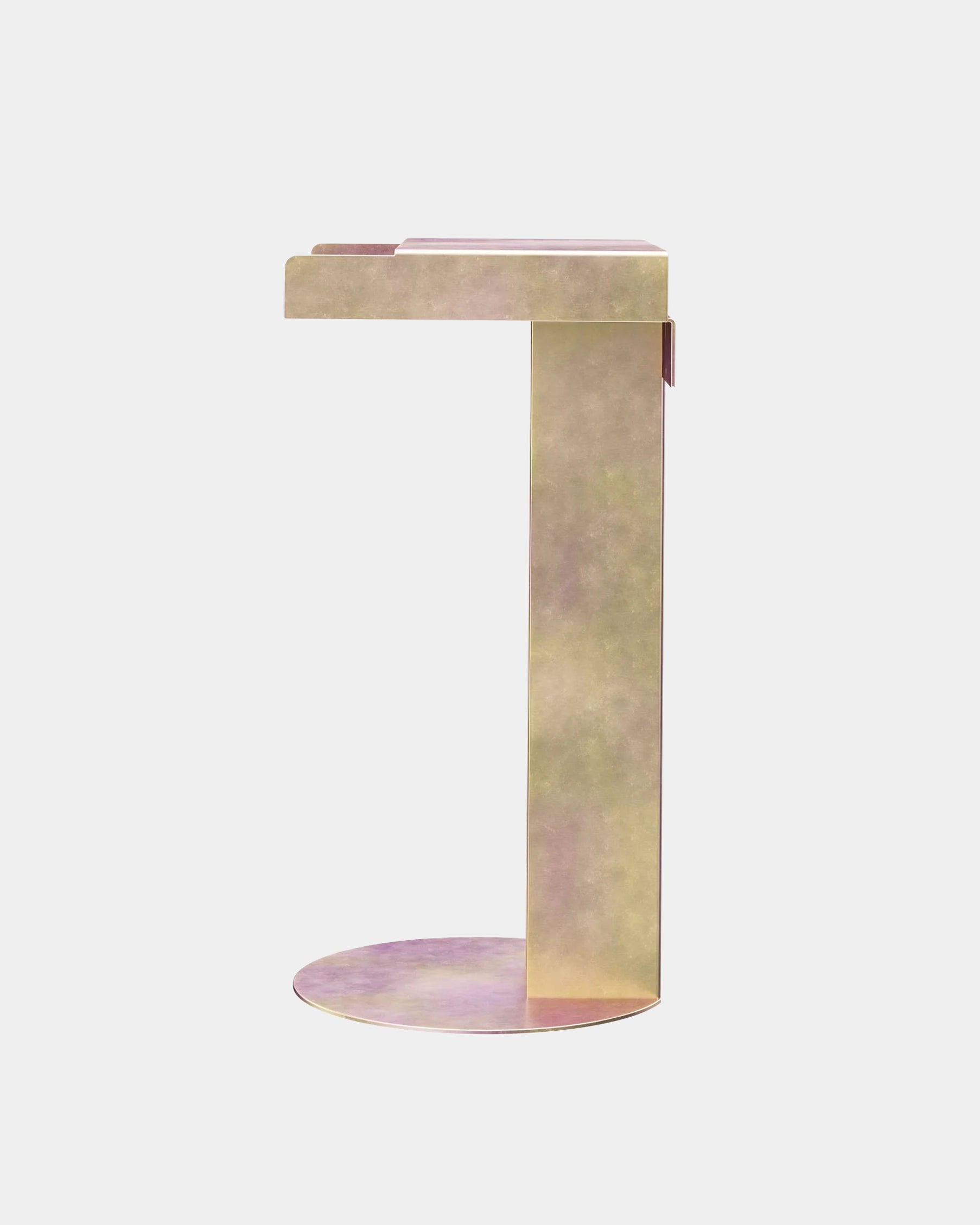 NEW TENDENCY - META SIDE TABLE (YELLOW-CHROMATE)