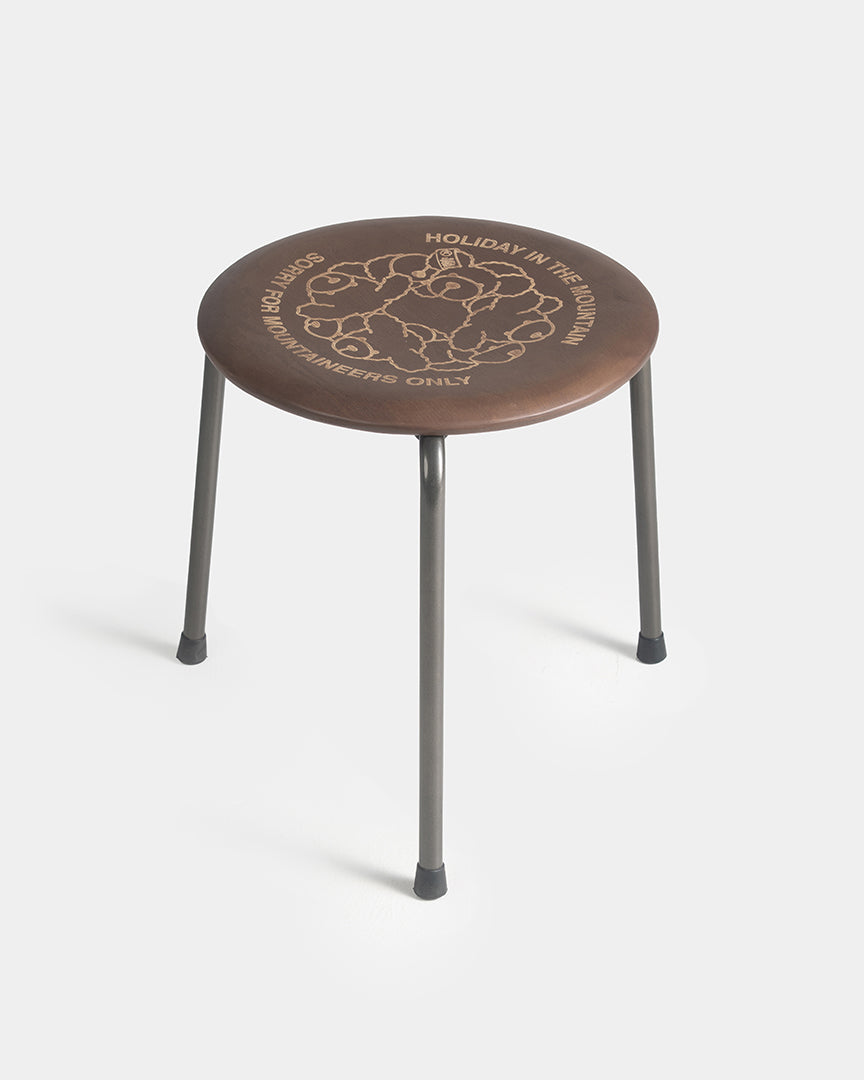 MOUNTAIN RESEARCH - ROUND STOOL (LOW/ KUMA WREATH)