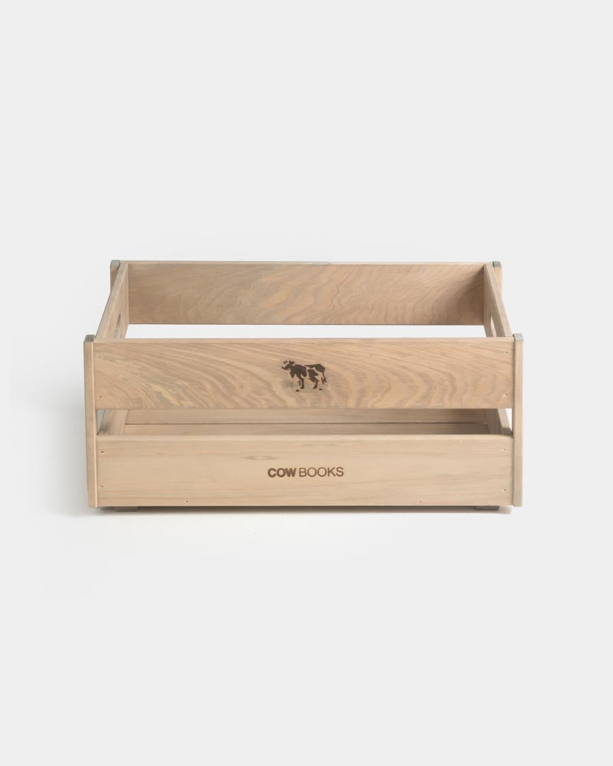 COW BOOKS - WOOD BOX (SMALL)