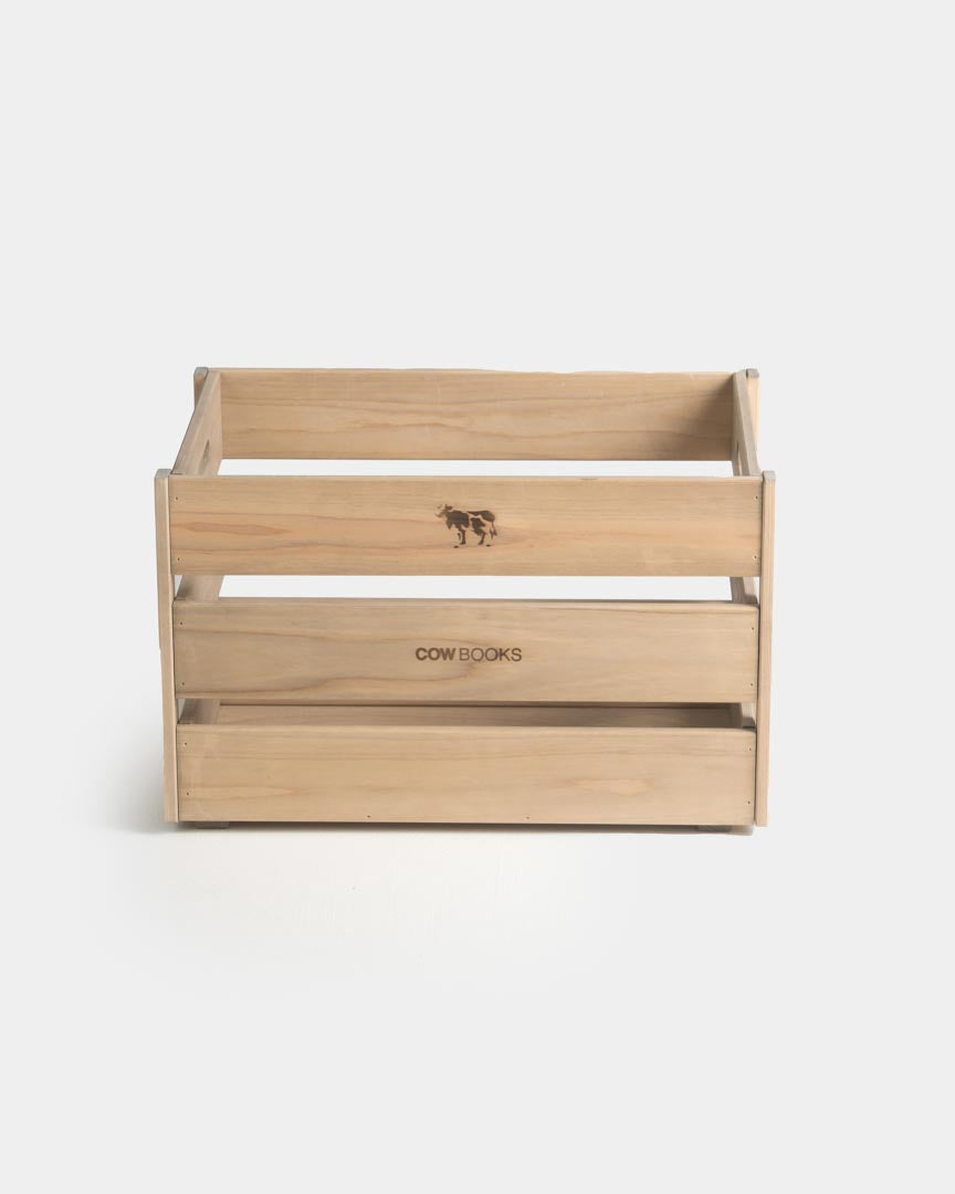 COW BOOKS - WOOD BOX (BIG)