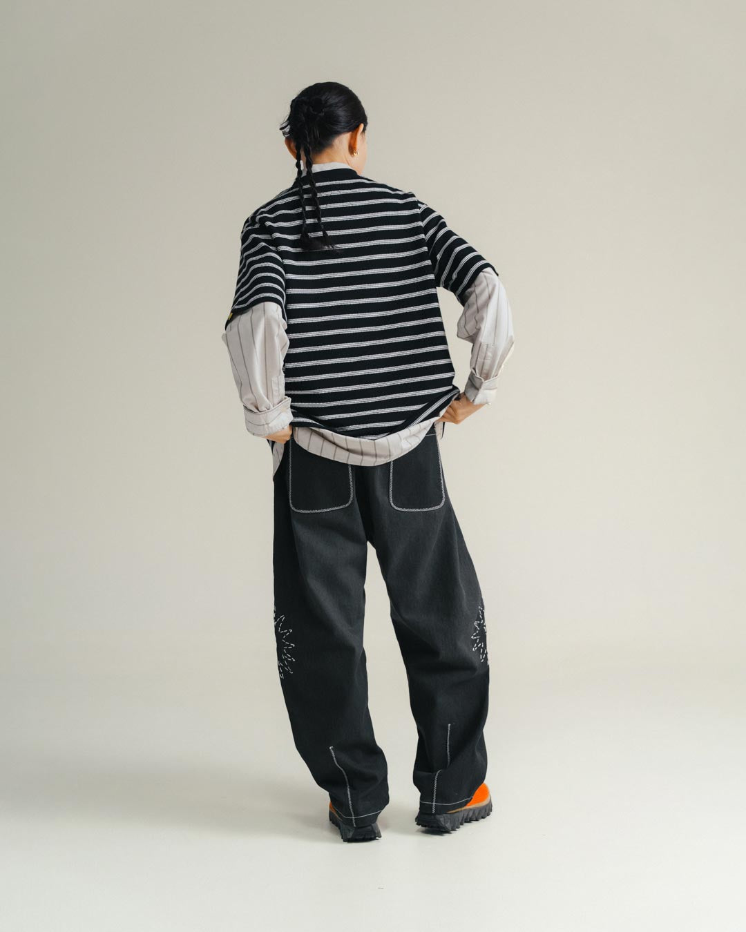 SOLAR DENIM TROOPER PANTS