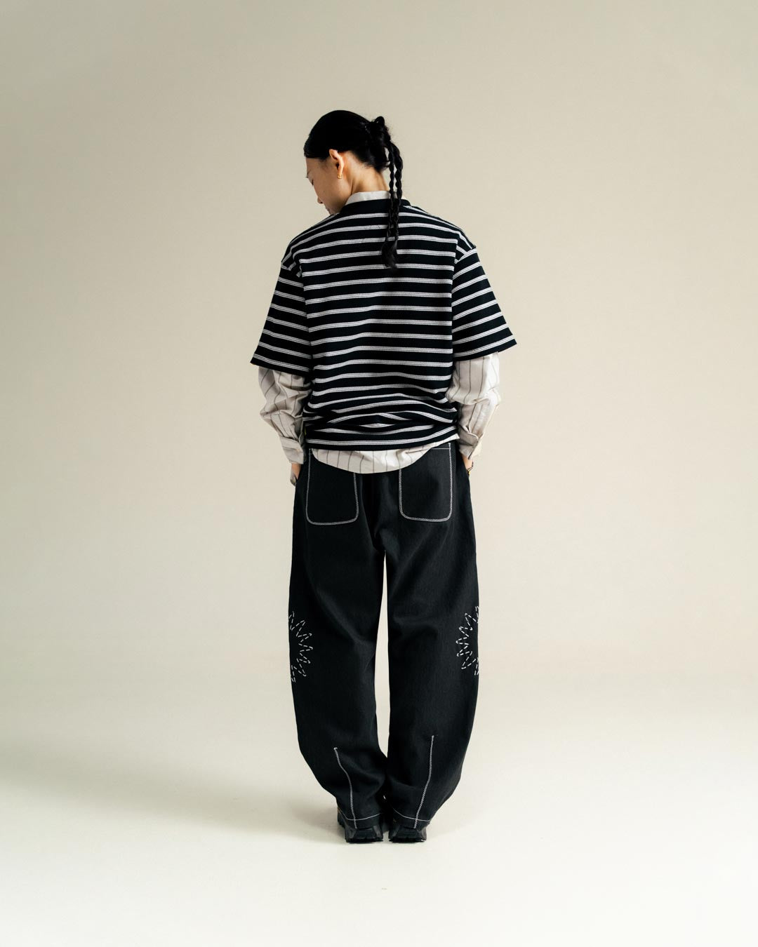 SOLAR DENIM TROOPER PANTS